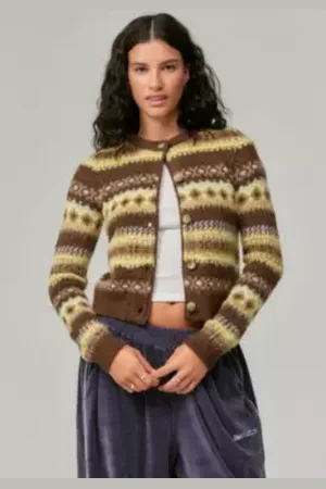 Urban Outfitters UO Fairisle Knit Cardigan