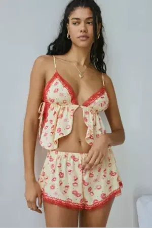 Out From Under Lola Satin Pyjama Set