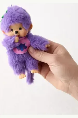 Urban Outfitters Monchhichi Purple Fruit Beanie Plushie