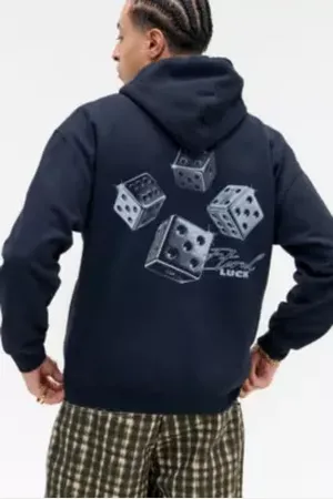 Urban Outfitters UO Chrome Dice Hoodie