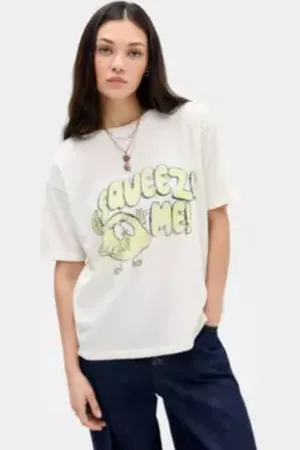 Urban Outfitters UO Squeeze Me Hemp Boyfriend T-Shirt