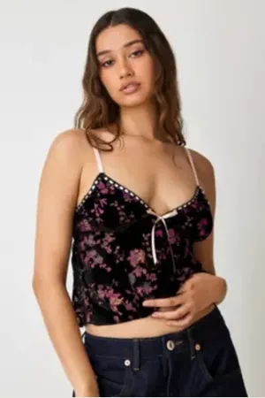 Urban Outfitters Out From Under Mindy Floral Devore Cami