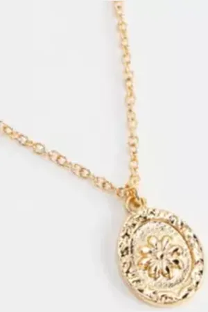 Silence + Noise Daisy Concho Pendant Necklace