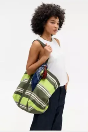 Urban Outfitters UO Stripe Carry Tote Bag
