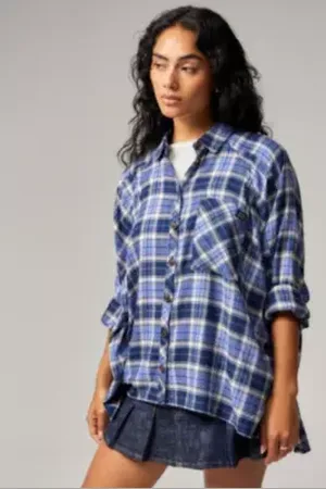 Urban Outfitters UO Brendan Check Shirt
