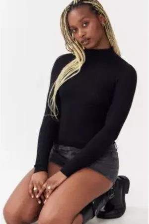 Urban Outfitters UO Pointelle Funnel Top