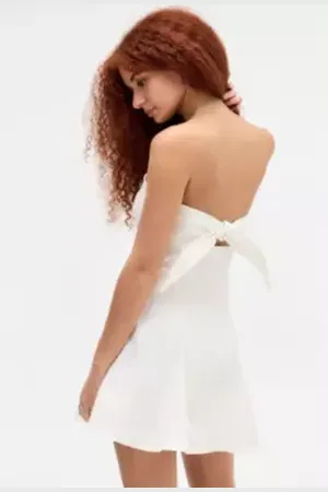 Urban Outfitters UO Angelique Fit & Flare Mini Dress