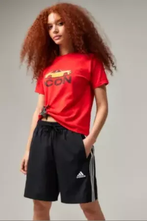 adidas 3-Stripes Longline Shorts