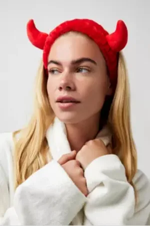 Urban Outfitters Devil Spa Day Headband ALL at