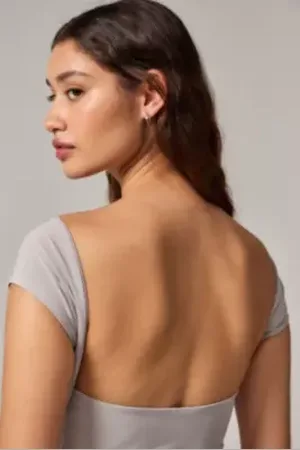 Urban Outfitters UO Lia Open Back T-Shirt