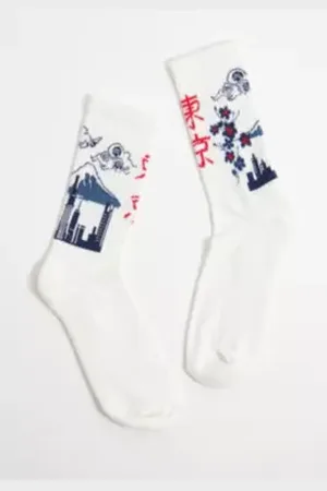Urban Outfitters UO Blossom Tree Socks