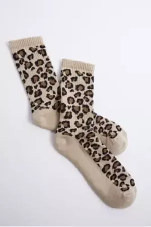 Urban Outfitters Leopard Print Socks