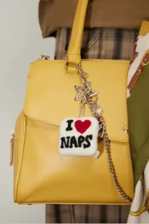 Urban Outfitters UO I Love Naps Keyring