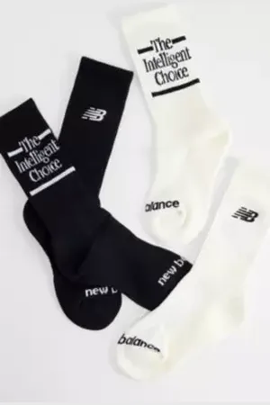 New Balance The Intelligent Choice Socks 2-Pack S at Urban Outfitters