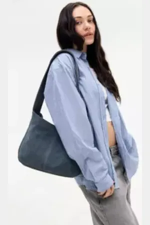 Urban Outfitters UO Square Suede Sling Bag