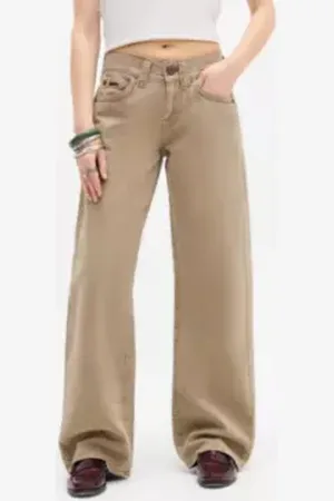 BDG Kayla Lowrider Flat Corduroy Trousers