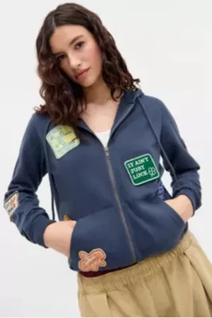 BDG Brooklyn Shrunken Hoodie