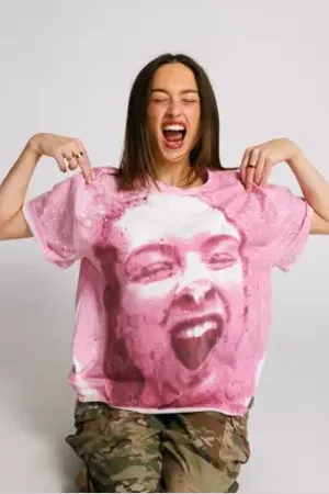 Basic Pleasure Mode X Elsie Pic Print T-Shirt