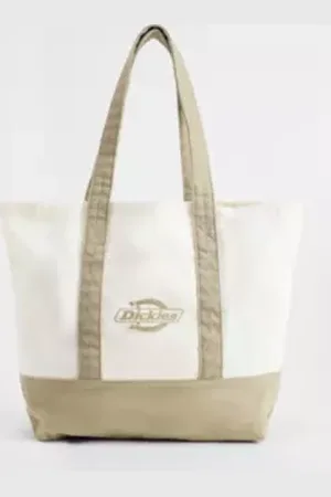 Dickies Ecru Canvas Tote Bag