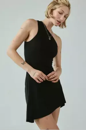 Urban Outfitters UO Monica One Shoulder Romper