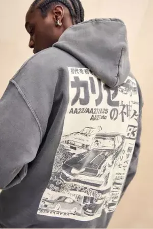 Urban Outfitters UO Washed Car Hoodie