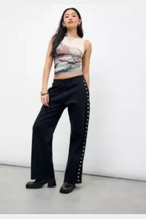 Motel Lark Studded Joggers