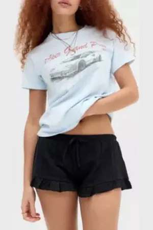 Kimchi Blue Jules Broderie Mini Shorts