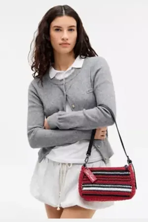 iets frans... Iets frans. Stripe Knit Small Shoulder Bag