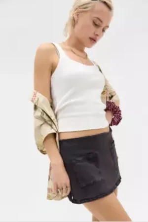 Urban Outfitters UO Dariah Linen Skort