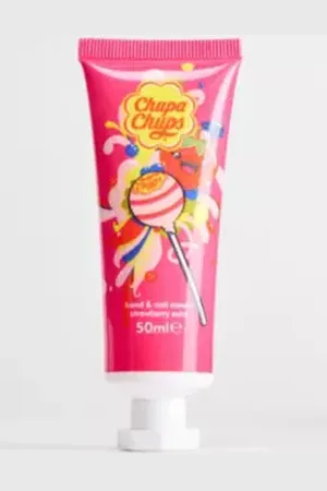 Urban Outfitters Chupa Chups Strawberry Swirl Hand Cream 50ml at