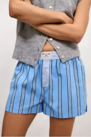 BDG Bold Stripe Boxer Shorts