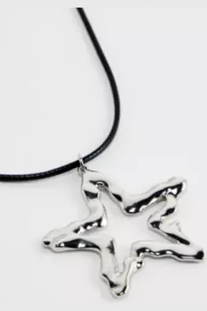 Silence + Noise Star Choker Necklace
