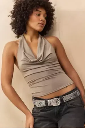 Urban Outfitters UO Embellished Metallic Belt