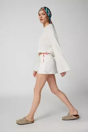 Urban Outfitters UO Dariah Linen Skort