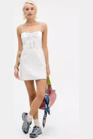 Kimchi Blue Aiko Embroidered Mini Dress