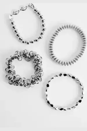 Silence + Noise Multi-Link Bracelets 4-Pack