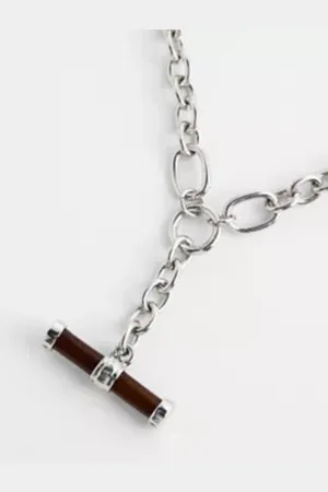 Silence + Noise Enamel T-Bar Chain