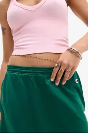 Silence + Noise Gemstone Belly Chain
