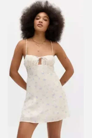 Kiss The Sky Rue Floral Mini Dress