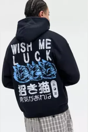Urban Outfitters UO Wish Me Luck Hoodie