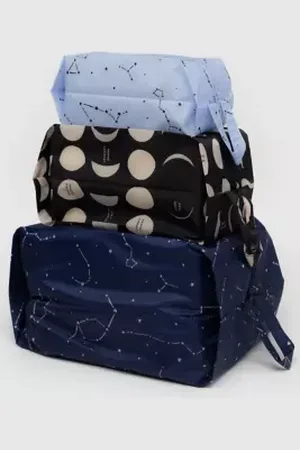 Baggu Night Sky 3D Zip Set