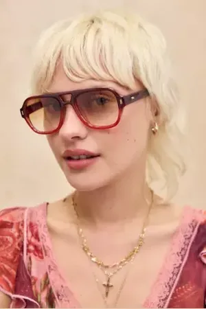 Urban Outfitters UO River Aviator Sunglasses