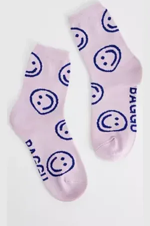 Baggu Dusty Pink Happy Socks