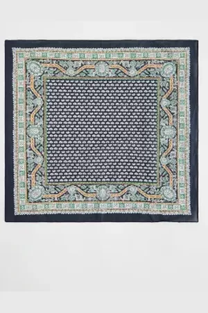 Urban Outfitters UO & Green Tile Cotton Headscarf