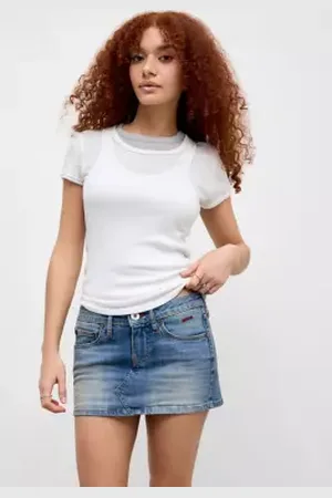 BDG Mid Blue Ultimate Denim Mini Skirt