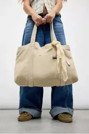 BDG Tab Pocket Corduroy Tote Bag
