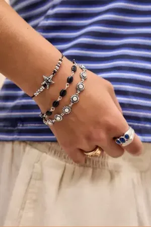 Silence + Noise Sun Charm Bracelets 3-Pack
