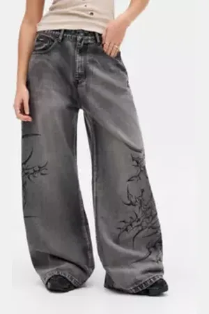 MINGA LONDON Blaze Graphic Jeans