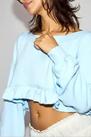Out From Under Lyra Off Shoulder Sweatshirt