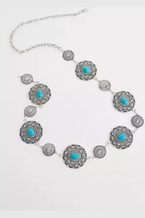 Urban Outfitters UO Turquoise Circle Chain